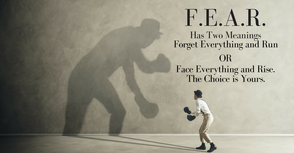 Fear Has Two Meanings Miami FL Healthy Lifestyle
